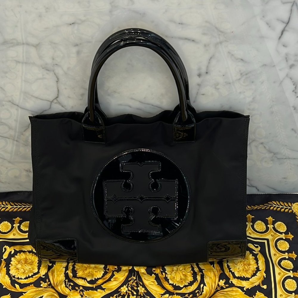 Tory Burch Ella Patent Tote Bag